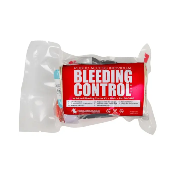 Individual Bleeding Control Kit - Intermediate - Vacuum Sealed 